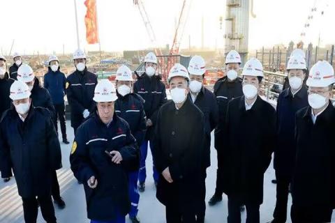 山東省省委書記林武調(diào)研裕龍島煉化一體化項(xiàng)目}