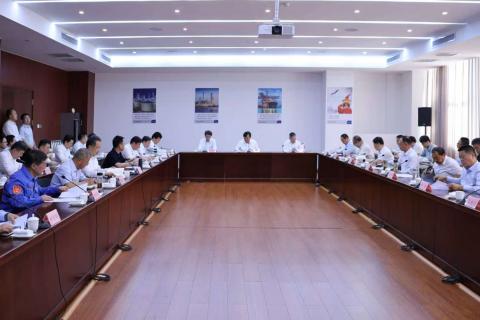 省裕龍島煉化一體化項目生產(chǎn)運營工作專班會議在產(chǎn)業(yè)園召開}